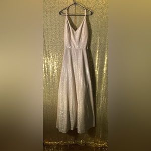 Gold shimmer Bridesmaids Dress